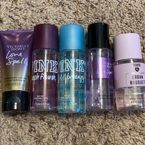 Victoria’s Secret Love Spell and Pink perfumes